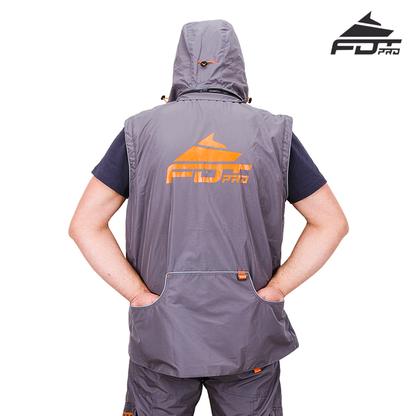 Best quality Dog Trainer Suit of Grey Color from FDT Wear