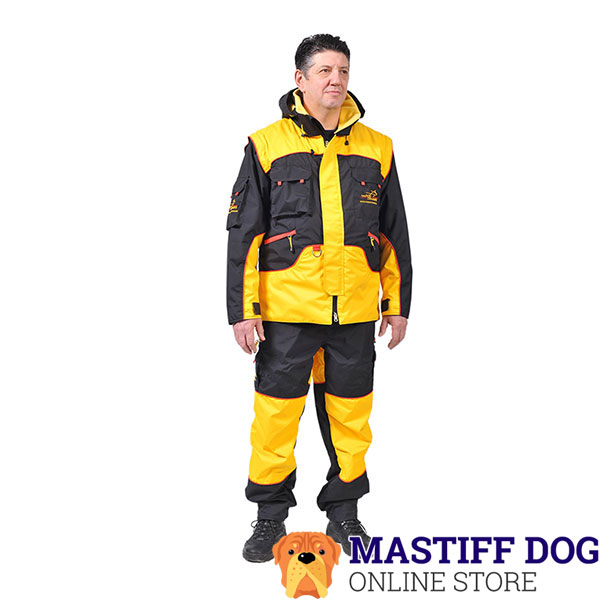 Professional Dog Training Bite Suit of Waterproof Membrane Material
