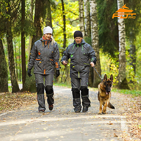 Unisex Dog Training Suit for Men and Women for Any Weather Conditions