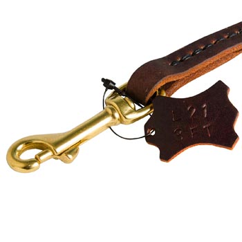 Rustproof Snap Hook for leather Mastiff Leash
