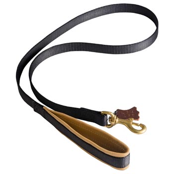 Special Nylon Dog Leash Comfortable to Use for Mastiff